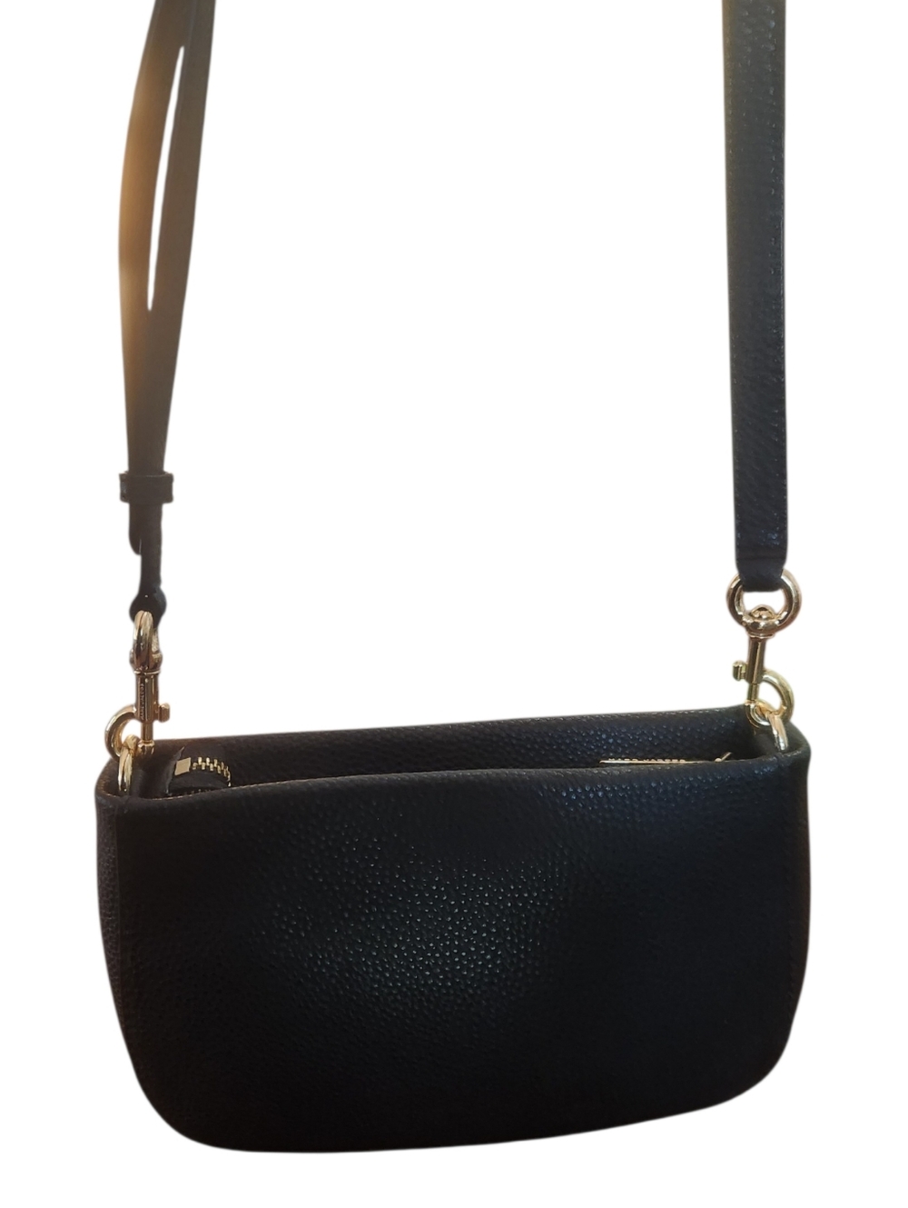 Marc Jacobs Black Leather Crossbody Bag with Tassel EUC - Picture 2 of 9